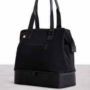 Beis Mini Weekender in Black Croc (Limited Edition)